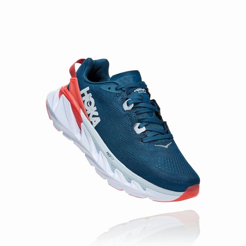 Hoka One One ELEVON 2 Road Running Shoes For Women India Navy/Orange IN-7038